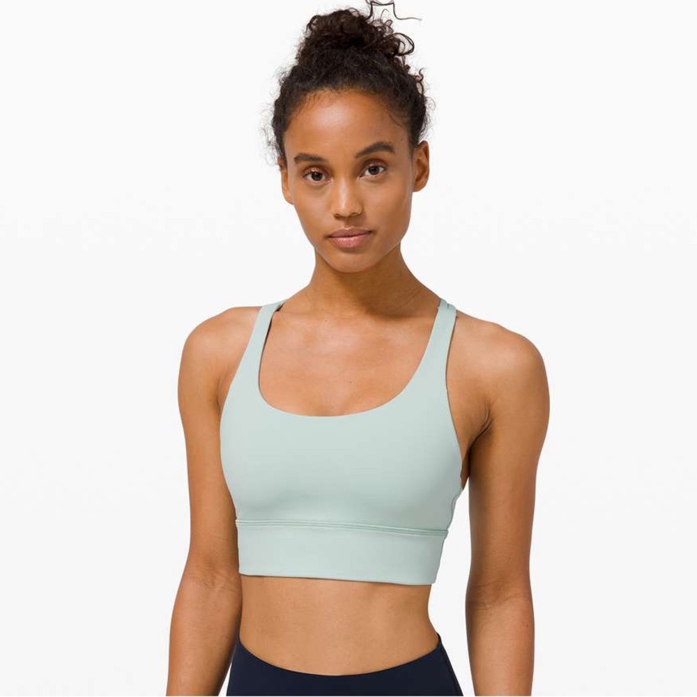 lululemon athletica Light Mint Scoop Sports Bra